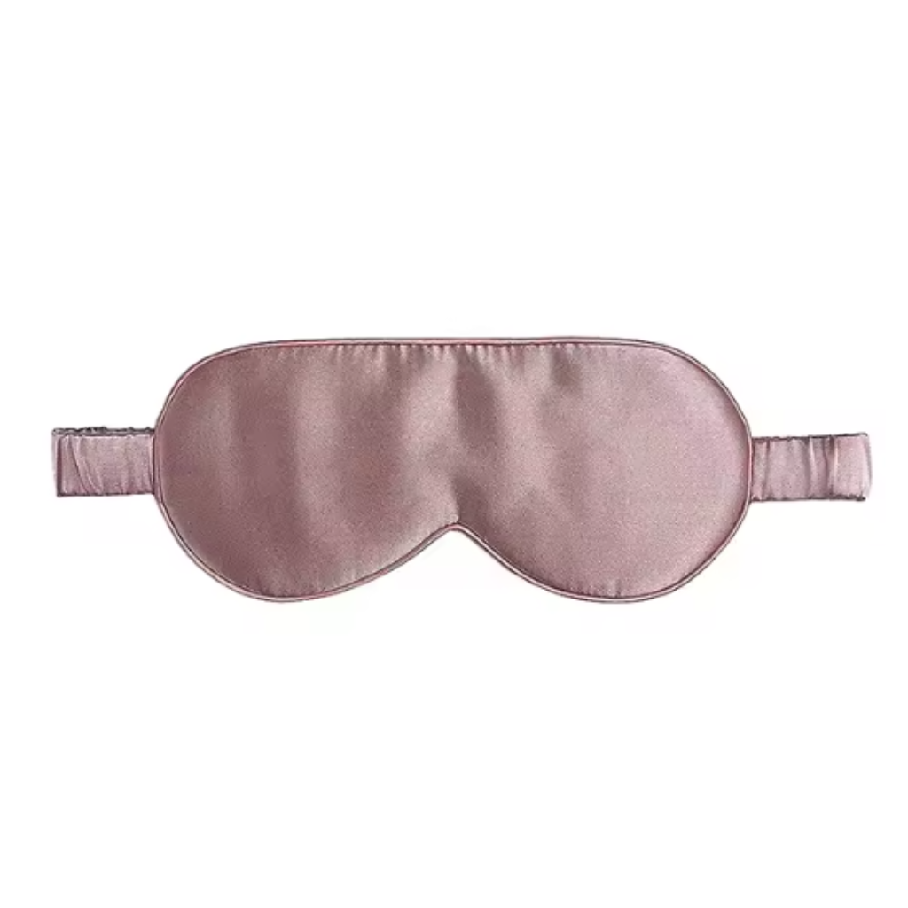 Blush Pink Mulberry Silk Sleep Mask – Silken & Dreams
