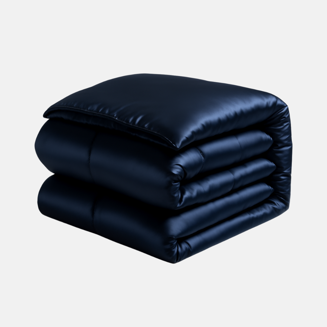 Luxury Seamless Mulberry Silk Duvet Cover – Breathable, Hypoallergenic Bedding for Smooth, Cool Sleep (Pillowcase Not Included)