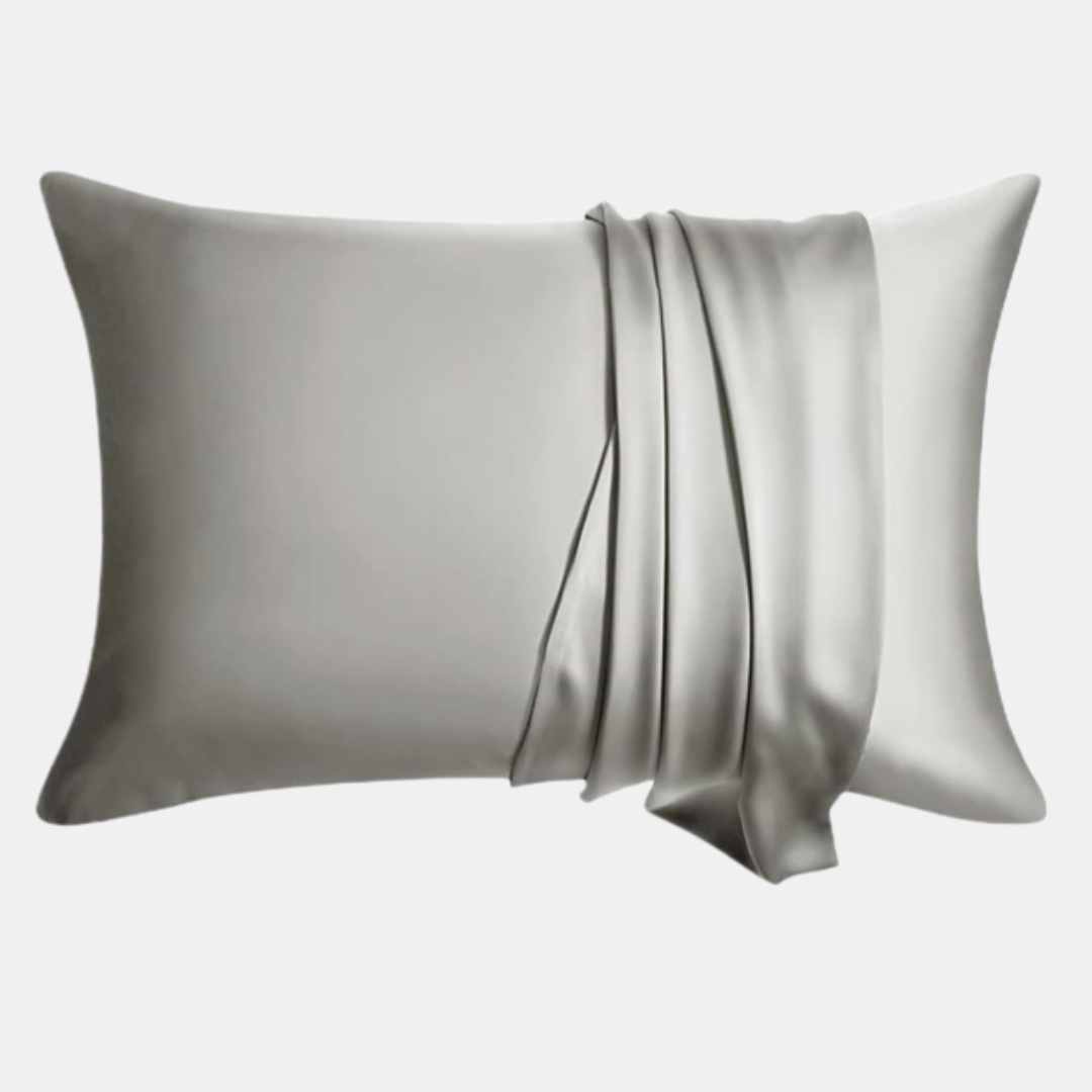 2-Pack Mulberry Silk Pillowcases – Soft, Breathable, Anti-Frizz Luxury Pillow Covers for Hair & Skin