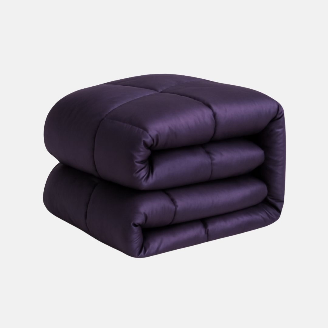 Luxury Seamless Mulberry Silk Duvet Cover – Breathable, Hypoallergenic Bedding for Smooth, Cool Sleep (Pillowcase Not Included)