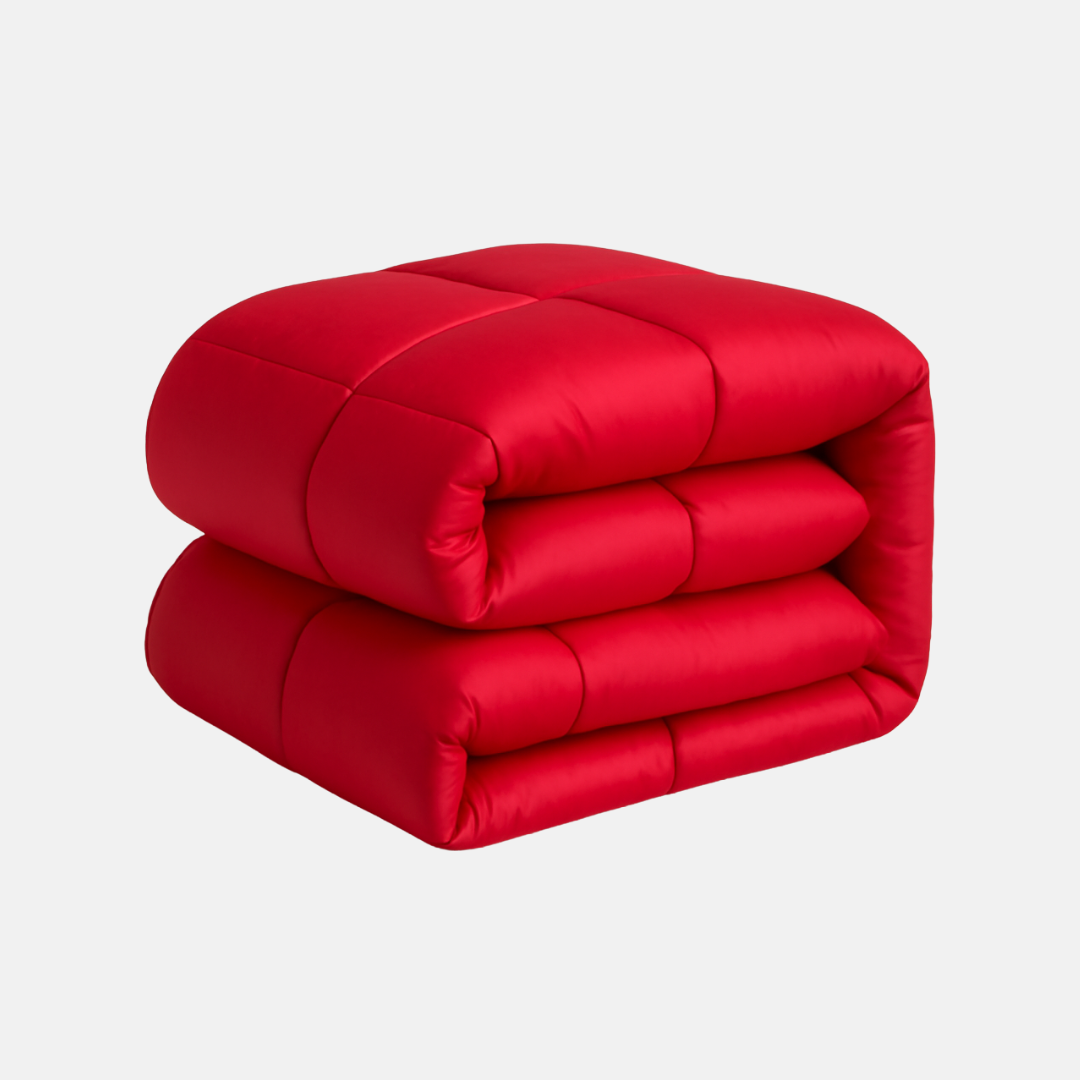 Luxury Seamless Mulberry Silk Duvet Cover – Breathable, Hypoallergenic Bedding for Smooth, Cool Sleep (Pillowcase Not Included)