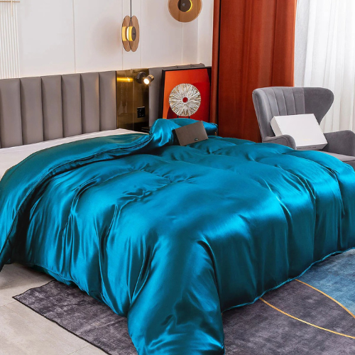 Mulberry Silk Seamless Duvet Cover – Luxury, Breathable, Hypoallergenic Bedding for Smooth Sleep - Silken & Dreams