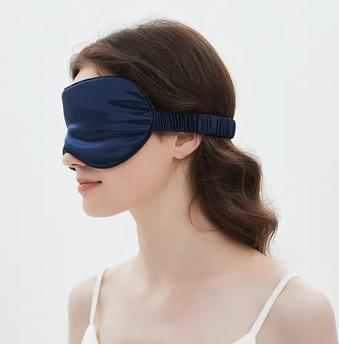 Blush Pink Mulberry Silk Sleep Mask – Silken & Dreams