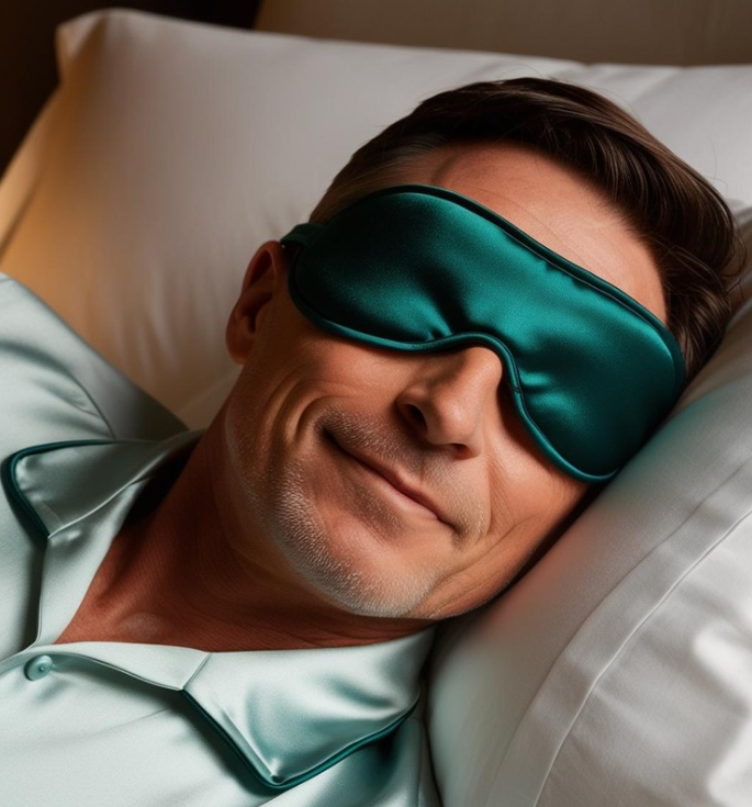 Blush Pink Mulberry Silk Sleep Mask – Silken & Dreams