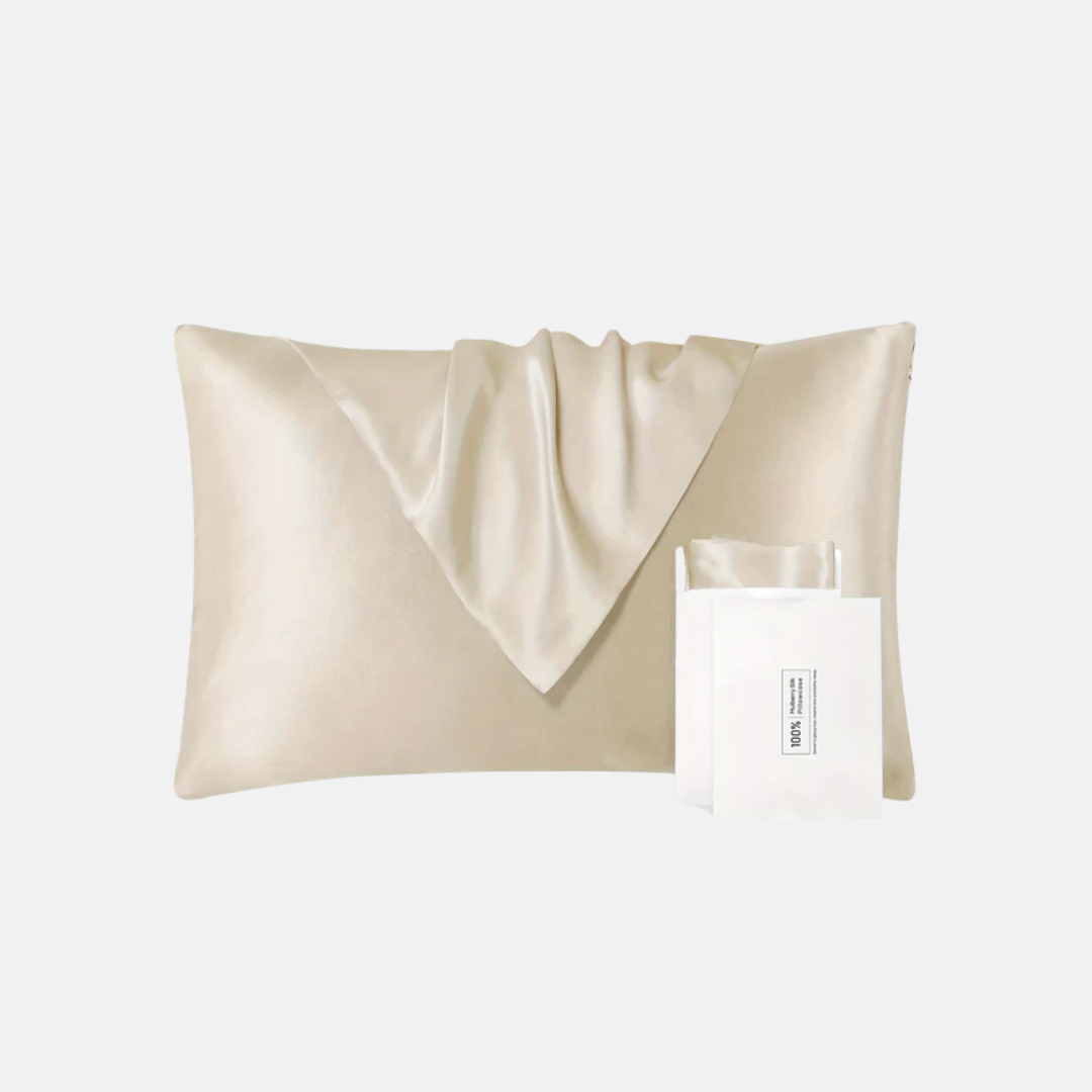 Luxury Mulberry Silk Pillowcases – Soft, Breathable & Anti-Frizz | Silky Smooth Pillow Covers for Hair & Skin