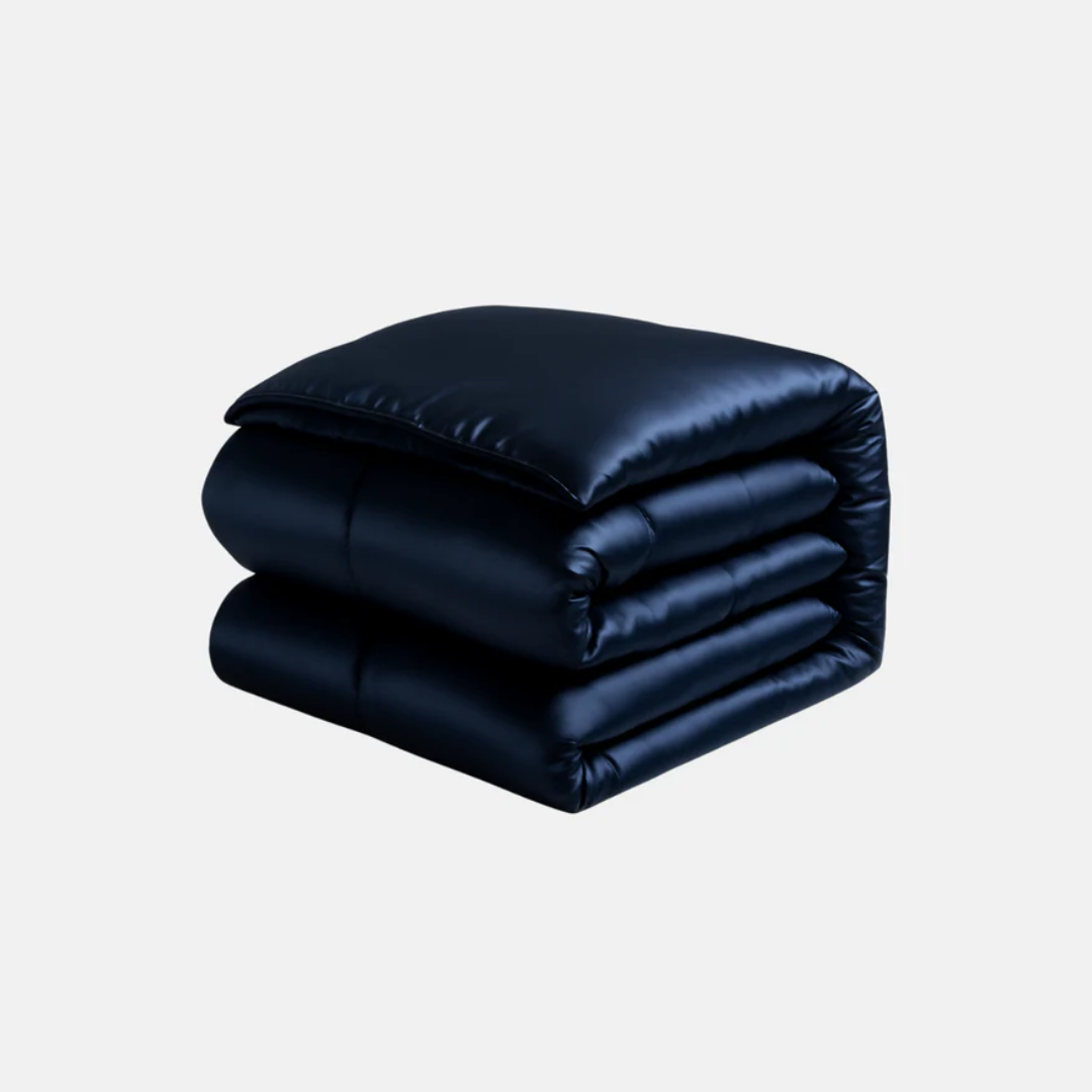 Mulberry Silk Duvet Cover – Seamless, Luxurious, Breathable & Hypoallergenic Bedding for Restful Sleep