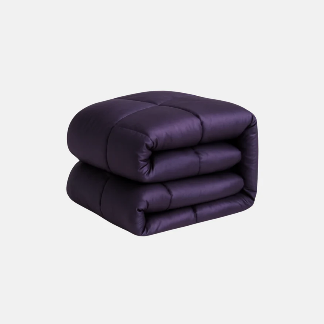 Luxury Seamless Mulberry Silk Duvet Cover – Breathable, Hypoallergenic Bedding for Smooth, Cool Sleep (Pillowcase Not Included)