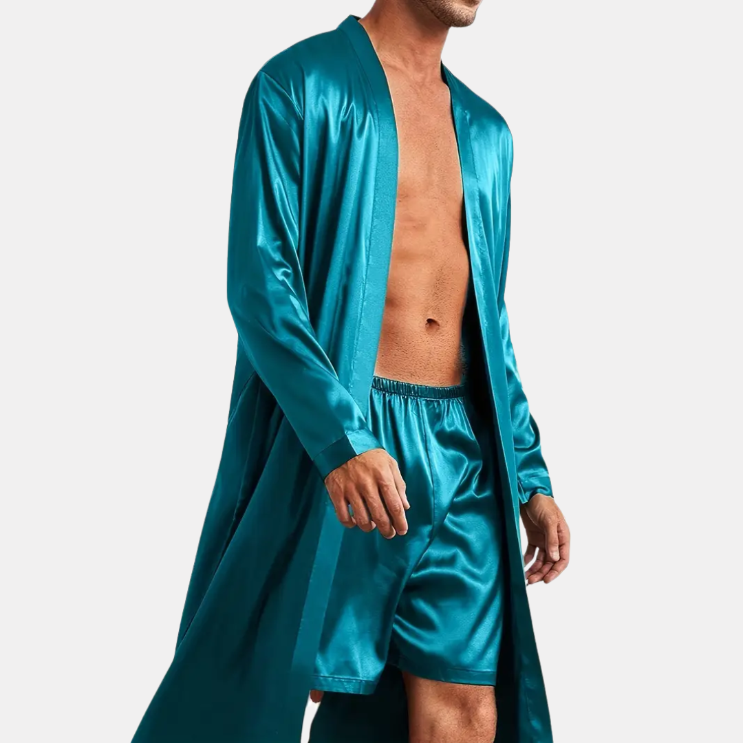Men's Casual Pajama Set – Comfortable Simple Style Sleepwear