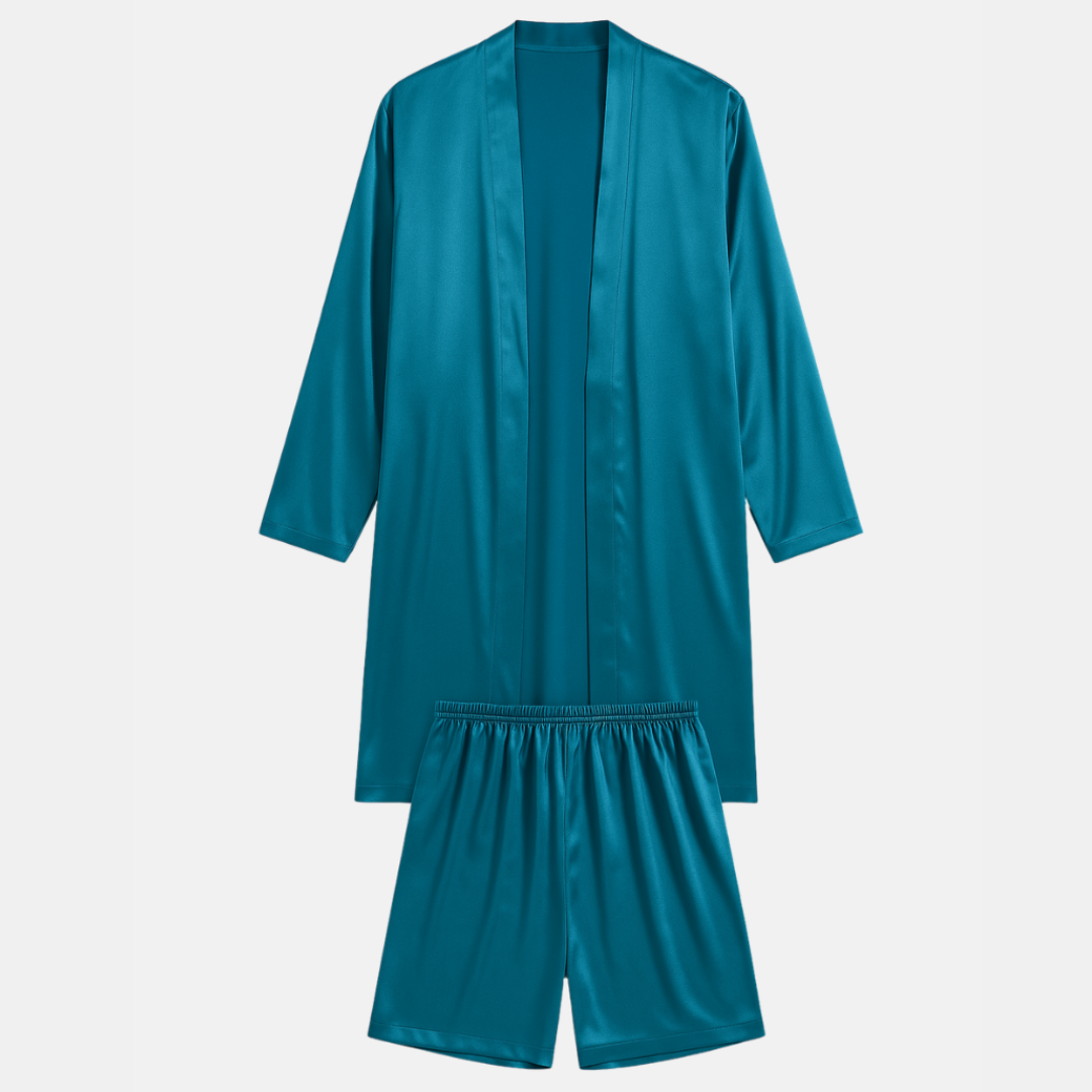 Men's Casual Pajama Set – Comfortable Simple Style Sleepwear