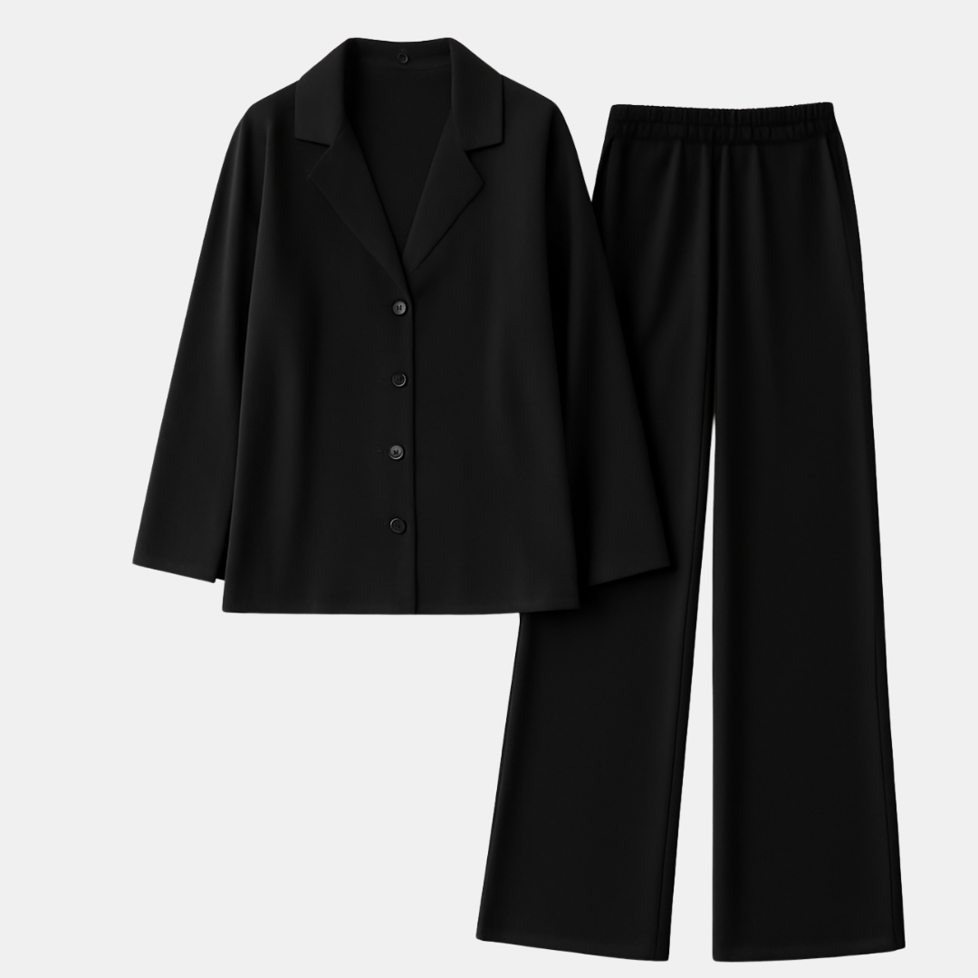 2-Pack Women's Long Sleeve Pajama Sets – Soft & Breathable Sleepwear for All Seasons