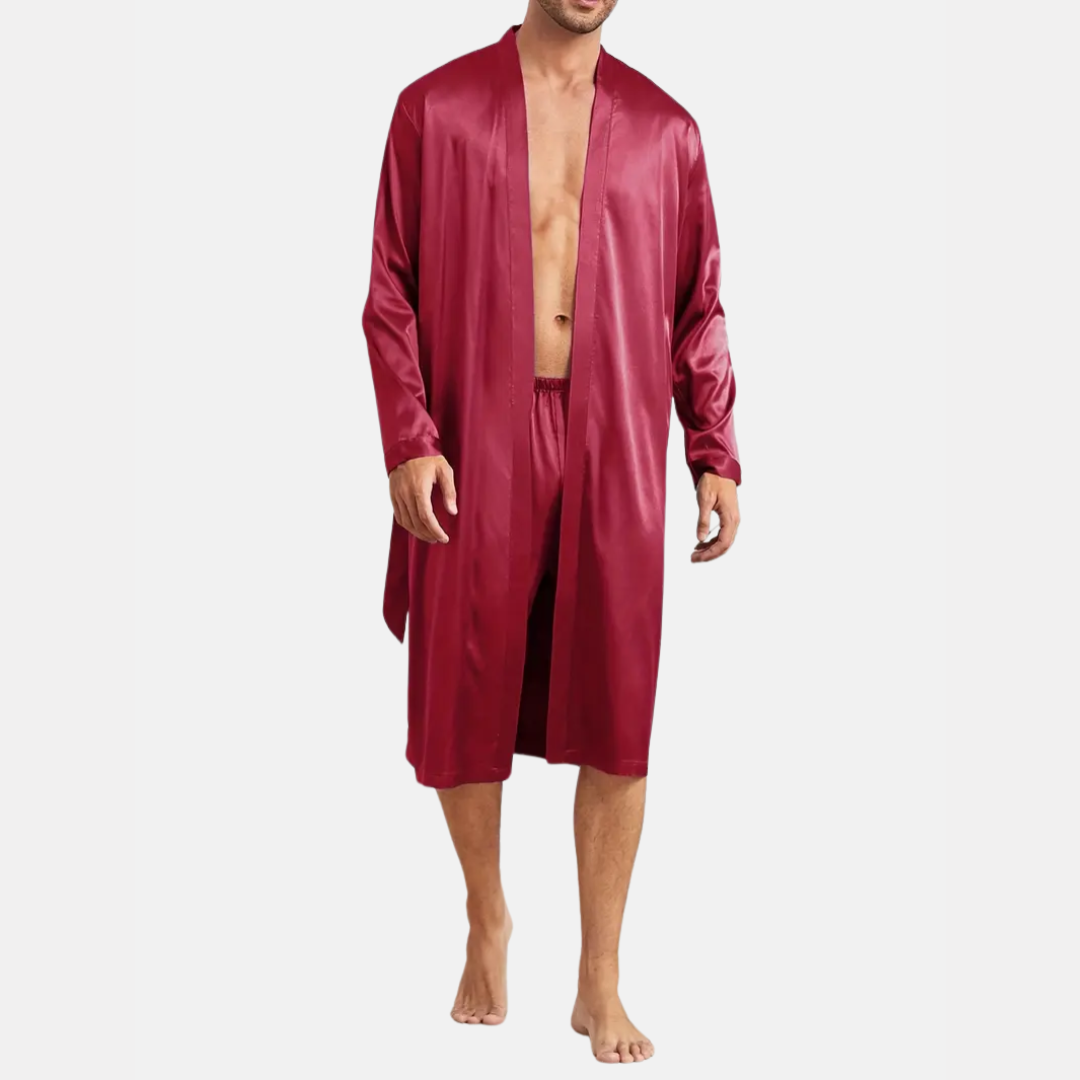 Men's Casual Pajama Set – Comfortable Simple Style Sleepwear