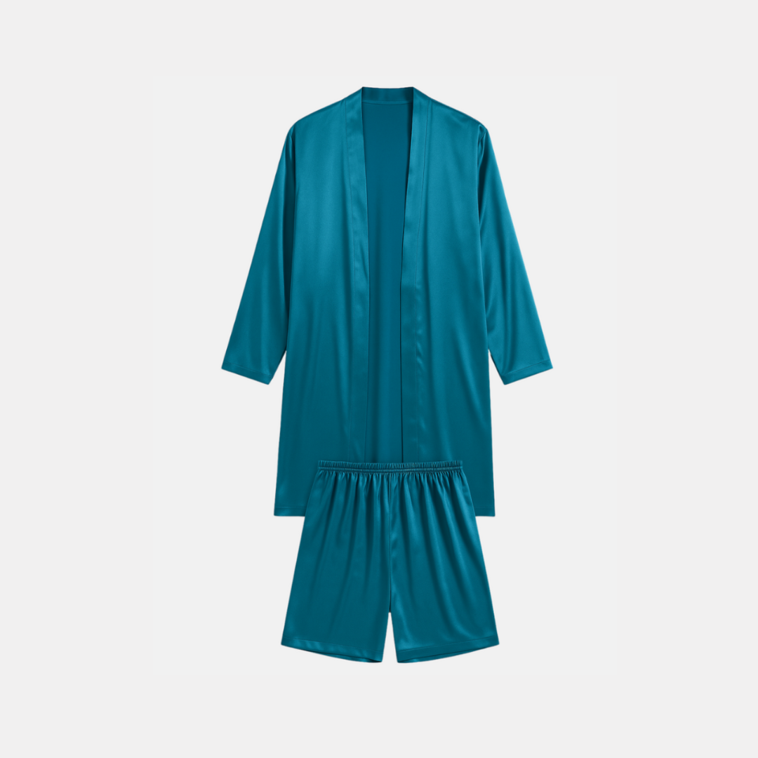 Men's Casual Pajama Set – Comfortable Simple Style Sleepwear
