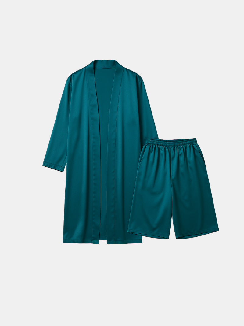 Men's Casual Pajama Set – Comfortable Simple Style Sleepwear