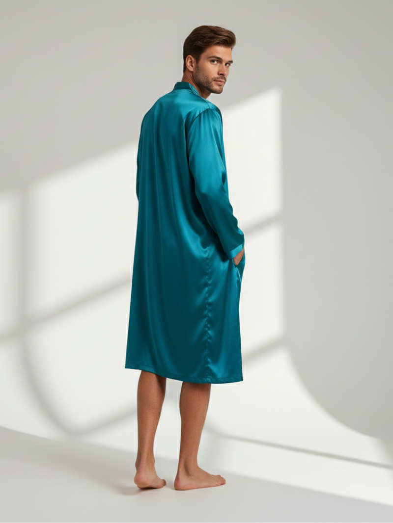 Men's Casual Pajama Set – Comfortable Simple Style Sleepwear