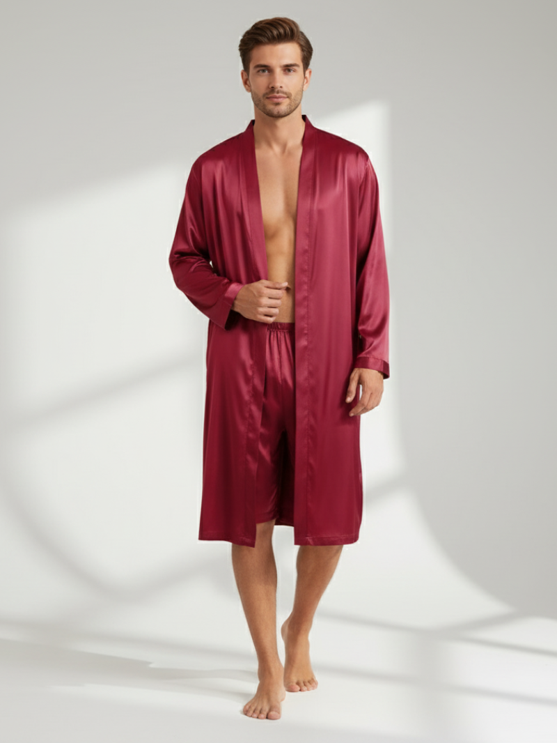 Men's Casual Pajama Set – Comfortable Simple Style Sleepwear