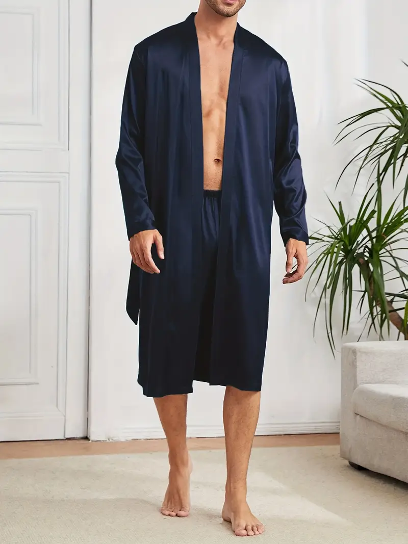 Men's Casual Pajama Set – Comfortable Simple Style Sleepwear