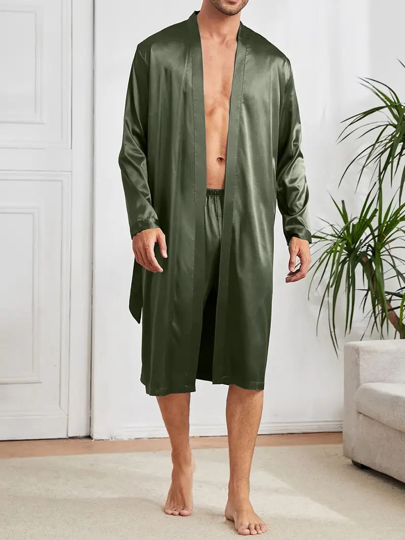 Men's Casual Pajama Set – Comfortable Simple Style Sleepwear