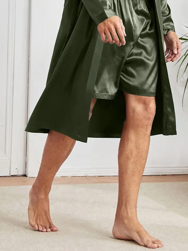Men's Casual Pajama Set – Comfortable Simple Style Sleepwear