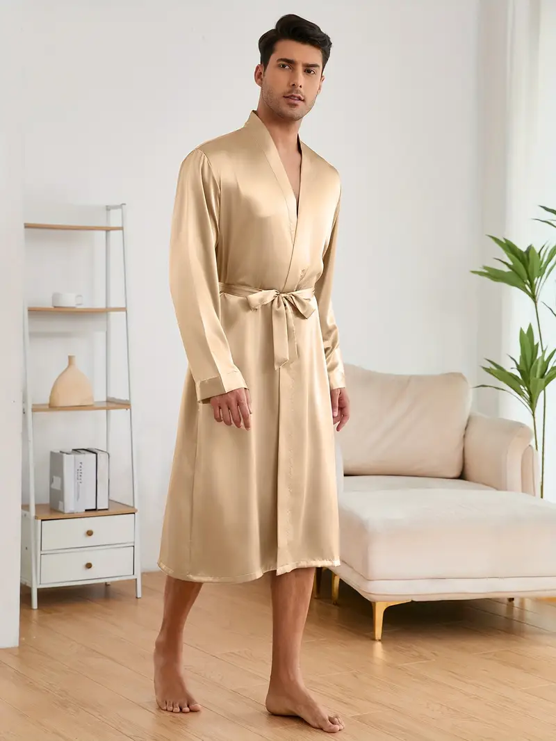 Men's Casual Pajama Set – Comfortable Simple Style Sleepwear